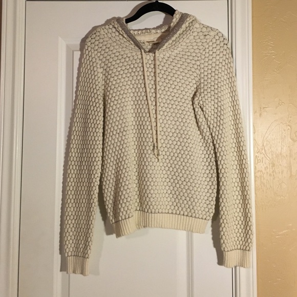 Anthropologie Hooded sweater shirt