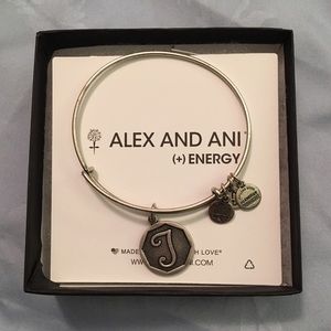 Alex and Ani J bracelet