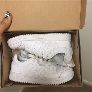 Toddler adidas size11 with box used