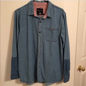 Denim Button Up By Modern Anuseement