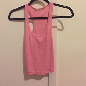 Pink crop top