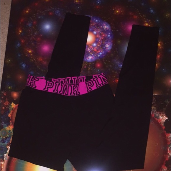 Pink elastic Leggings