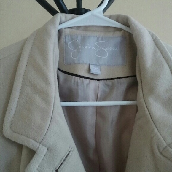 Cream Jessica Simpson Coat - Picture 3 of 3