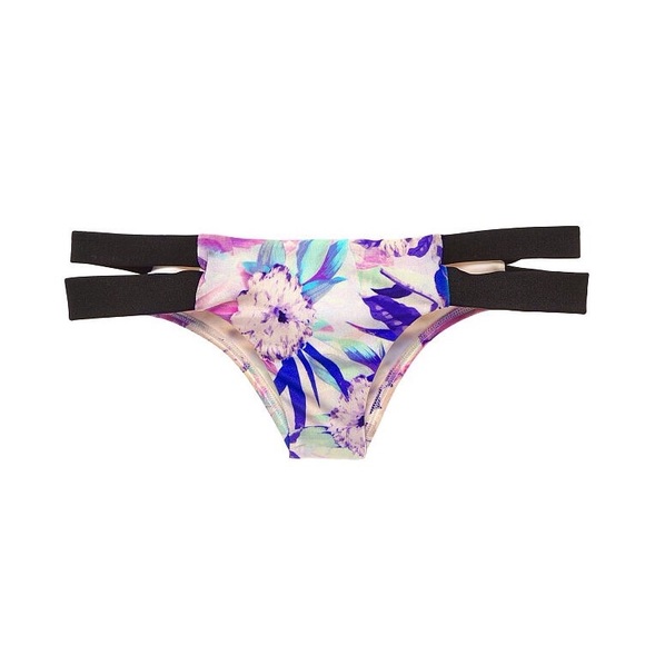 Victoria's Secret Floral Itsy Bikini Bottom NWT