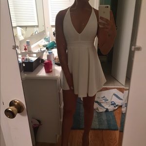 Sabo Skirt White Mini Dress