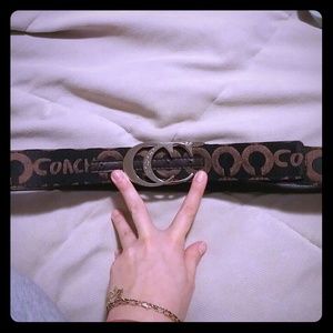 COACH belt