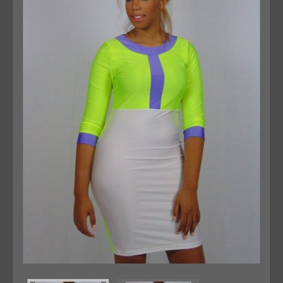 Apple Green Dress