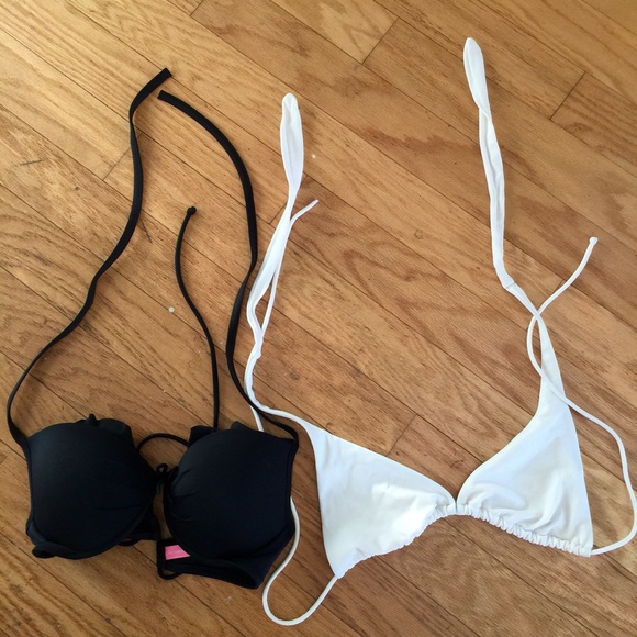 2 Victoria's Secret bikini tops