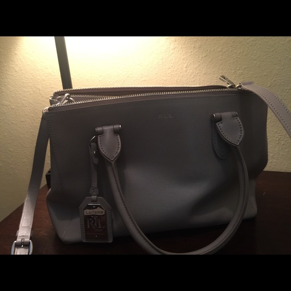 Ralph Lauren Handbags - Gray Ralph Lauren purse.