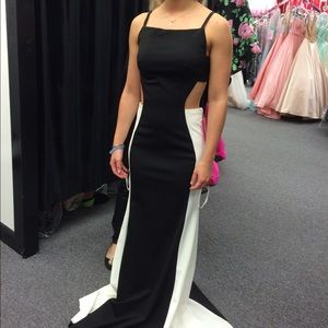 BRAND NEW WITH TAGS! B&W Prom dress by Jovani