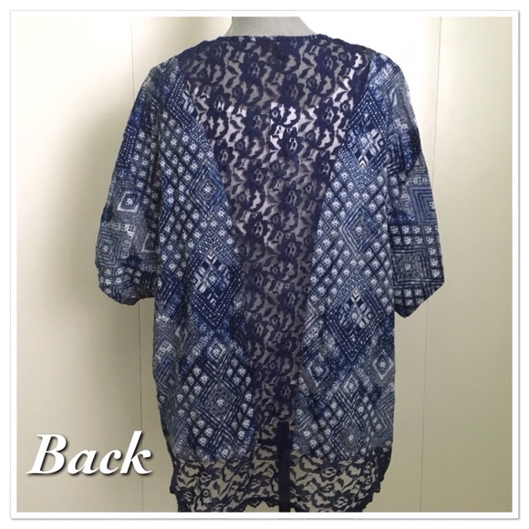 Jessica Simpson lacy shawl/jacket. - Picture 2 of 3