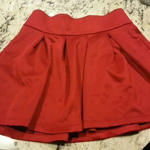 High Waisted Pleated Skirt