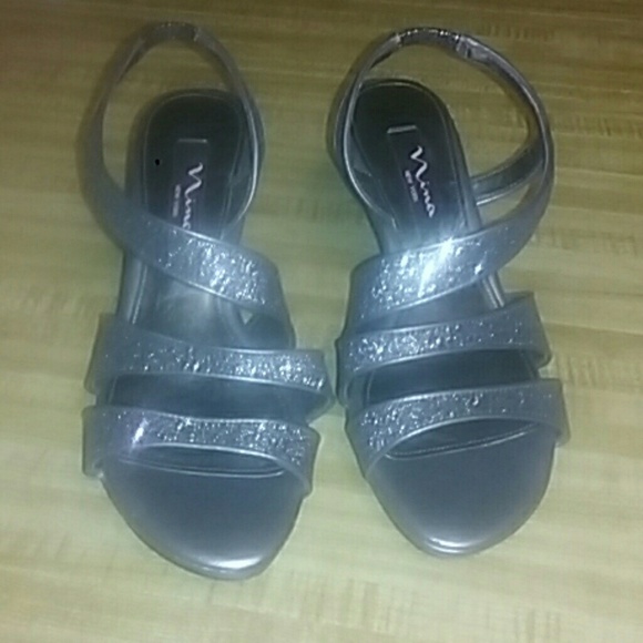 New silver/grey heels!