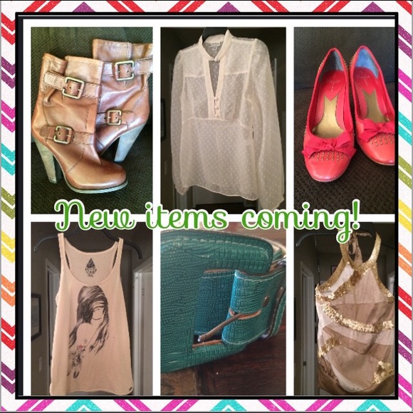 New Closet Items Coming