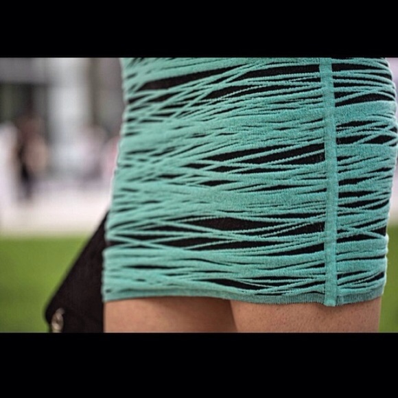 NWT Reversible Cotton Lycra Skirt