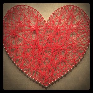 Handmade string art