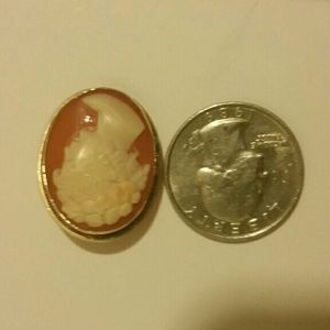 14k Shell Cameo Ring & Brooch/Pendant @obrienc01