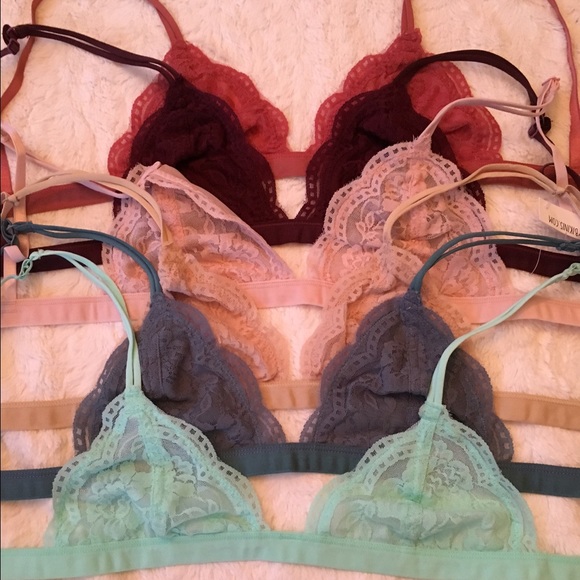 Free People Other - Lace bralettes