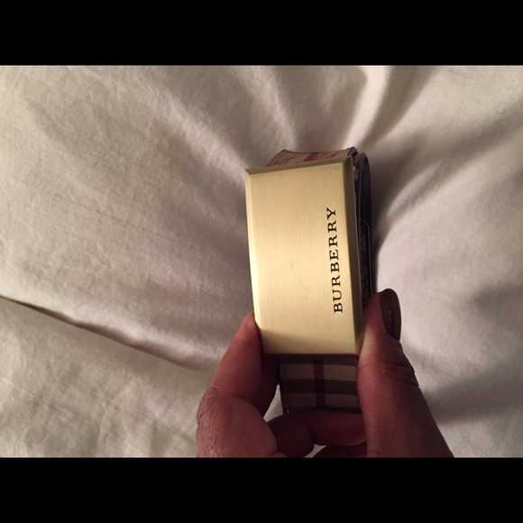 Unisex Burberry belt