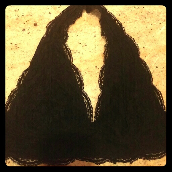 NWOT Pins and Needles Lace halter bralette