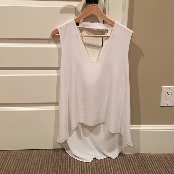 BCBG sleeveless top