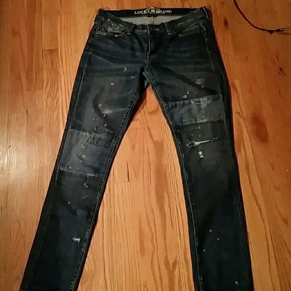 👖 LUCKY BRAND 🍀 Zoe Skinny flag pocket jeans - Picture 3 of 4