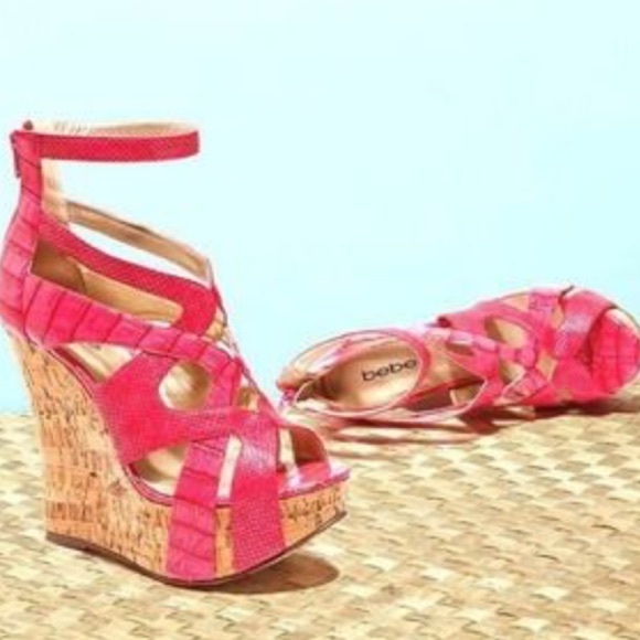 bebe Shoes - Bebe wedge heels