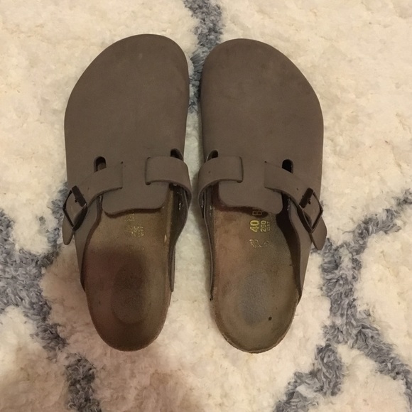 Birkenstock Leather Clogs