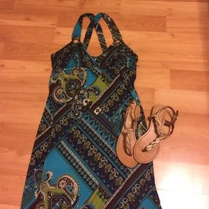 Paisley Maxi Dress