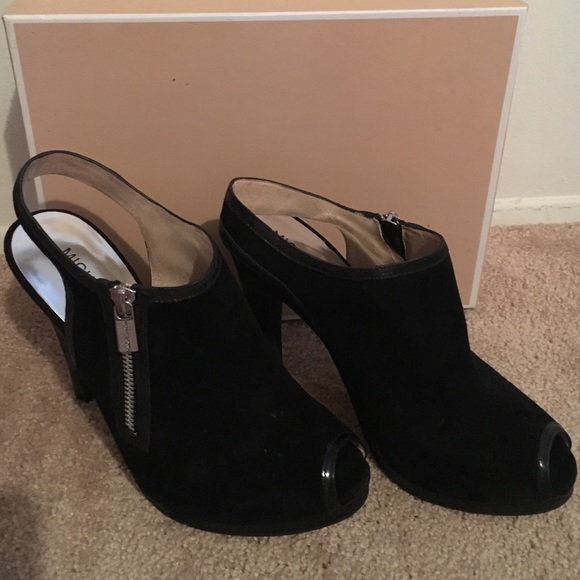 Michael Kors peep toe heels