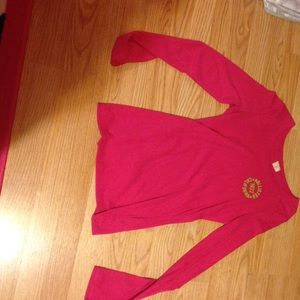 24 hour sale!!pink hollister shirt