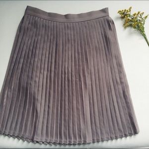 American Apparel Pleated A-line Skirt