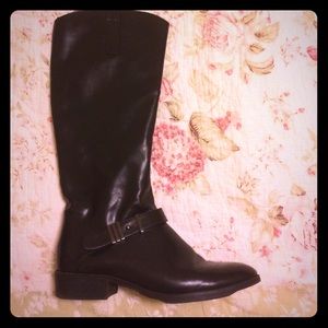 Sam & Libby knee high faux leather boots