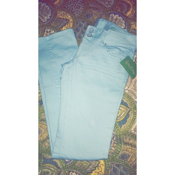 NWT Lilly Pulitzer Worth Straight Jean💙