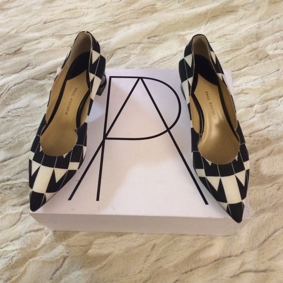 🎈REDUCED🎈Paul Andrew Pyramid Heels Sz 36