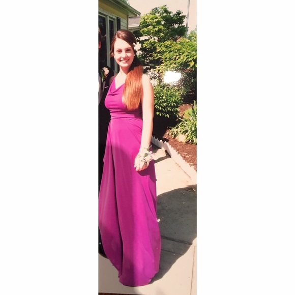 Full length prom dress
