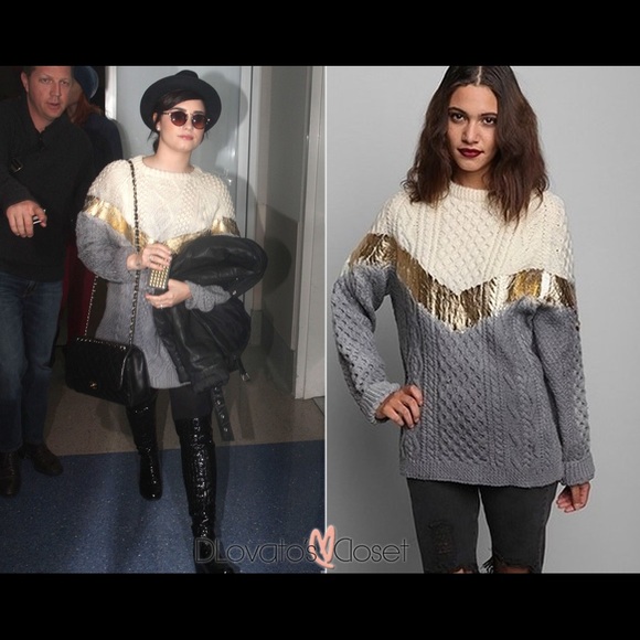 Urban outfitters rag Union foiled sweater