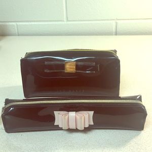 Ted Baker cosmetic case and pencil case