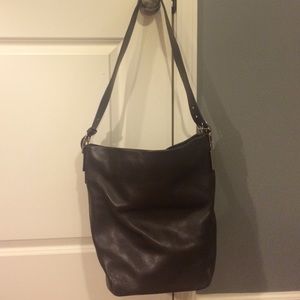 Coach leather bag