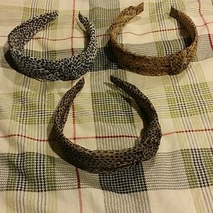 Animal print headbands