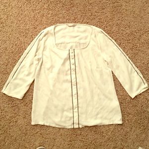 Lauren Conrad white blouse