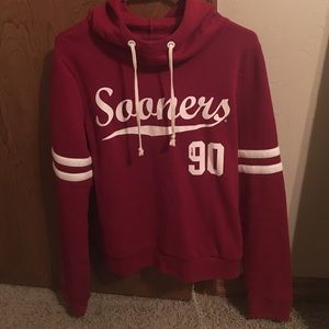 PINK University of Oklahoma hoodie