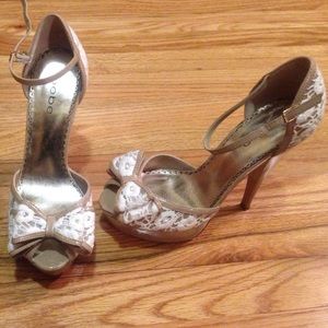 Bebe Nude Heels
