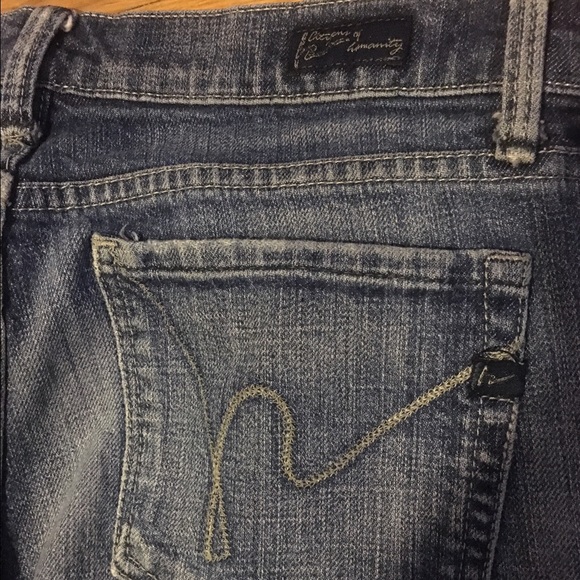 Citizens of humanity denim low rise boot cut
