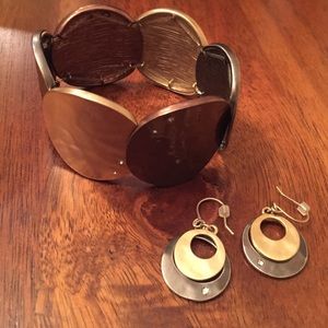 Kenneth Cole Bracelet + Earrings