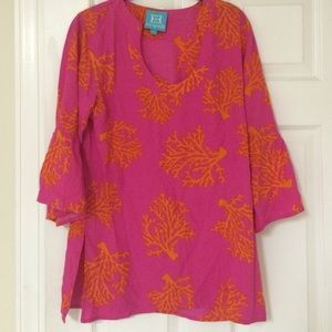 Escapada Ruffle Sleeve Tunic