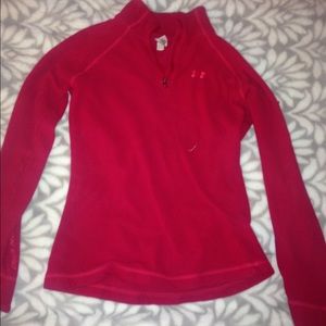 Under Armour pullover, zip up sweatshirt.