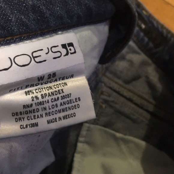 Joe's Jeans brand denim jeans