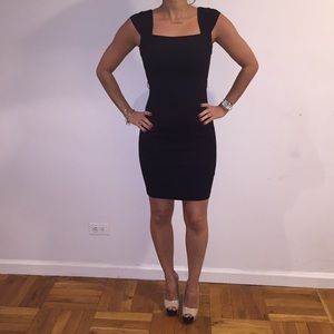 XOXO slim fit pencil dress