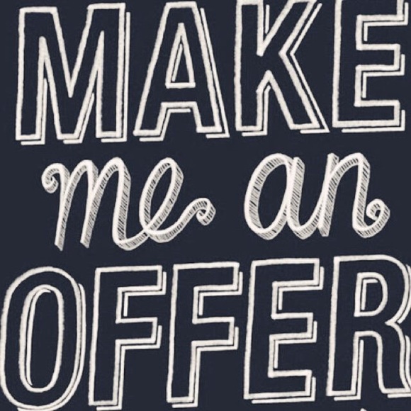 Prices are negotiable!